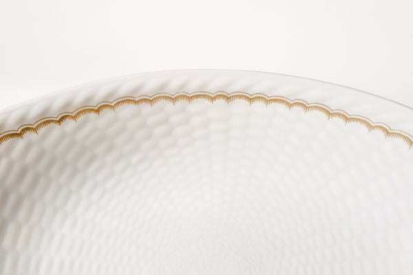 Osier Oval Plate