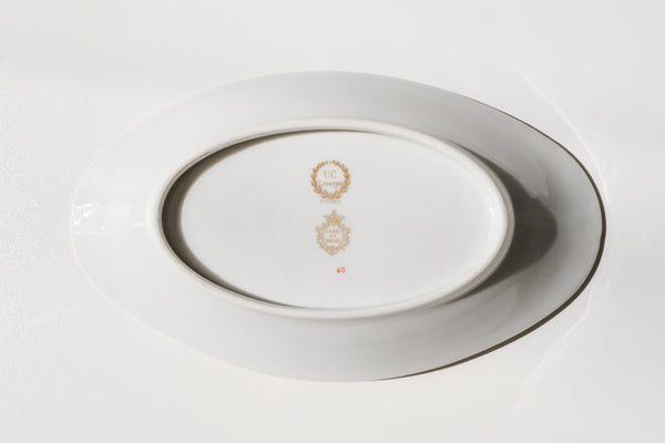 Osier Oval Plate