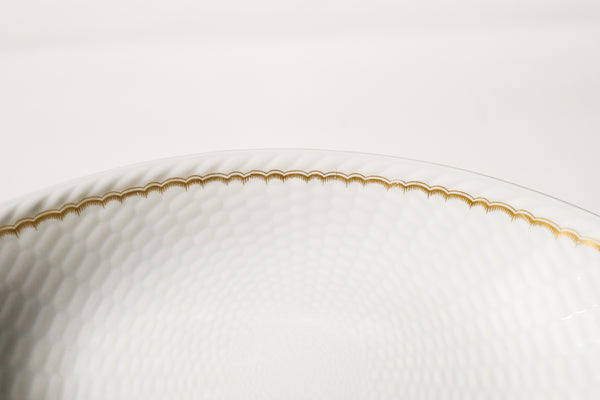 Osier Oval Plate