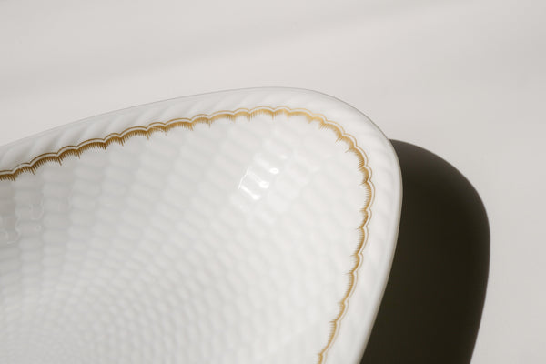 Osier Oval Plate