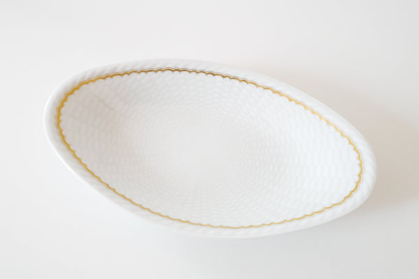 Osier Oval Plate