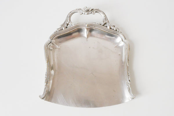 Silver Plated Crumb Tray & Brush