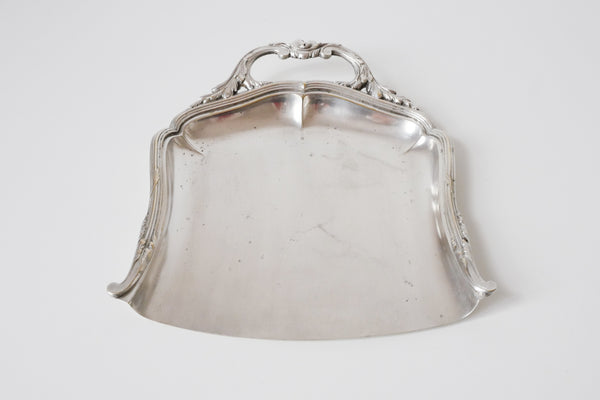 Silver Plated Crumb Tray & Brush