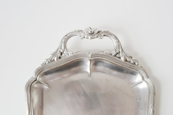 Silver Plated Crumb Tray & Brush
