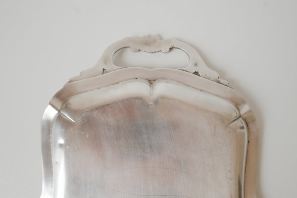 Silver Plated Crumb Tray & Brush