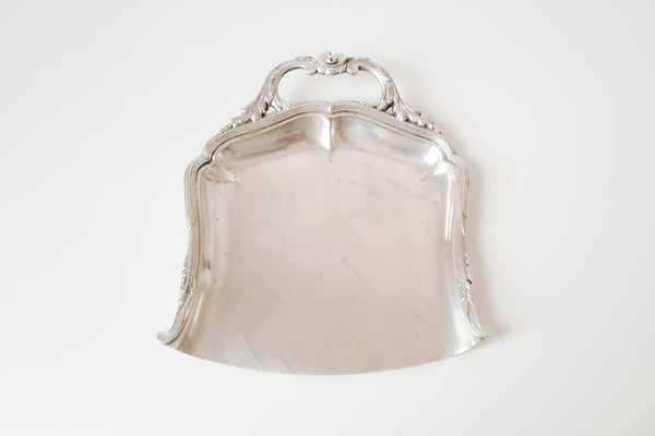 Silver Plated Crumb Tray & Brush