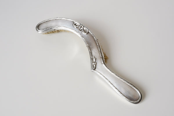 Silver Plated Crumb Tray & Brush