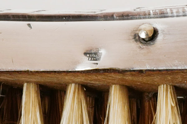 Silver Plated Crumb Tray & Brush