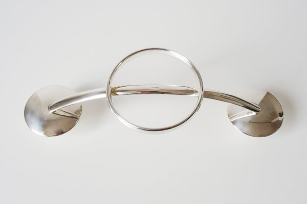 Silver Plated Double Candle holder