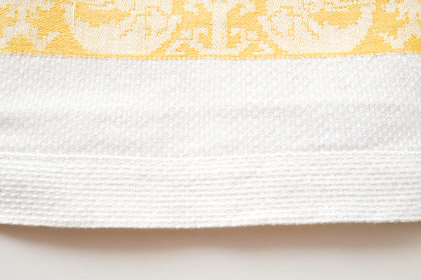 French Cotton Tea Towel with Initial B