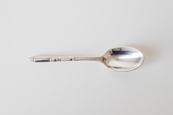 Silver Plated Coffee Spoon & Sugar Tongs Set