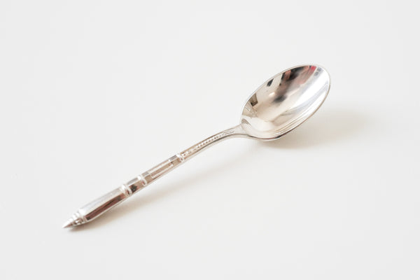 Silver Plated Coffee Spoon & Sugar Tongs Set