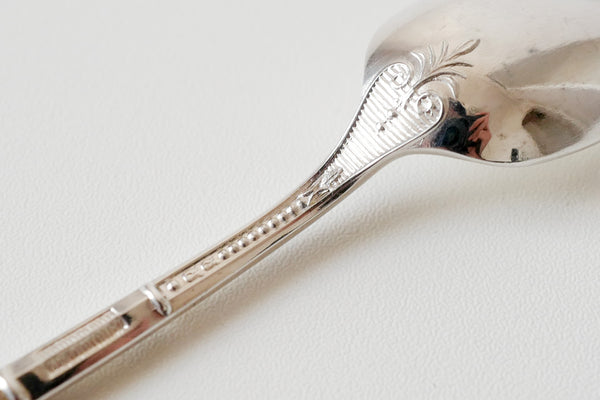 Silver Plated Coffee Spoon & Sugar Tongs Set