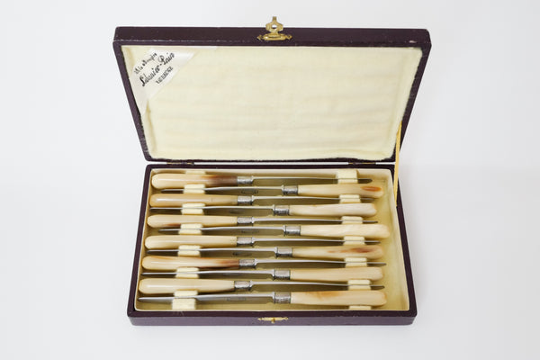 Horn Table Knives Set