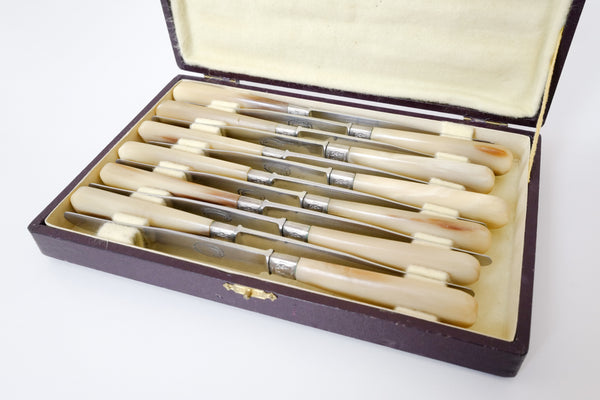 Horn Table Knives Set