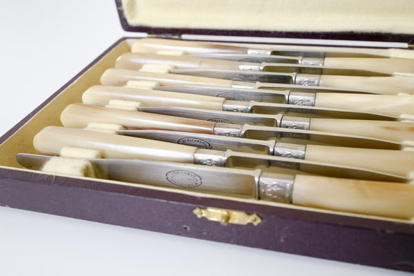 Horn Table Knives Set