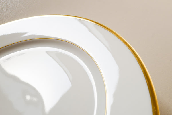 Fontainebleau Gold Rimmed Dessert Plate