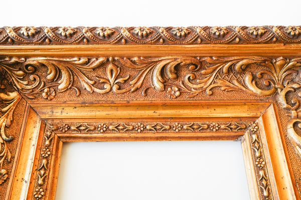 Barbizon Style Gold Leaf Frame