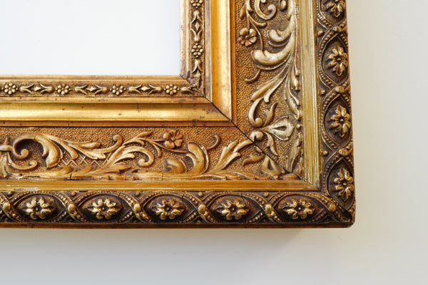 Barbizon Style Gold Leaf Frame