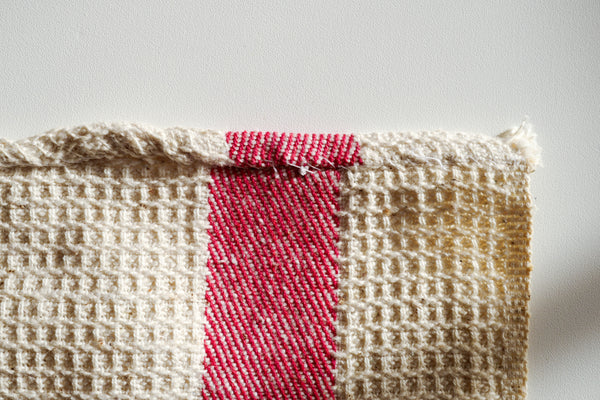 Vintage Waffle Weave Tea Towel