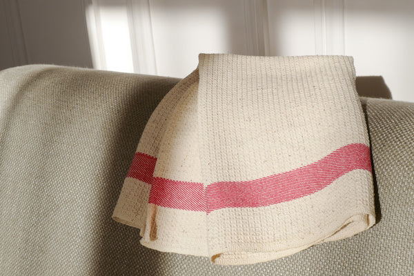 Vintage Waffle Weave Tea Towel