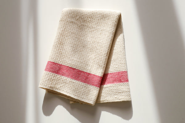 Vintage Waffle Weave Tea Towel