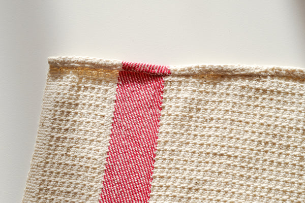 Vintage Waffle Weave Tea Towel
