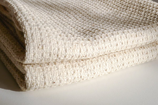 Vintage Waffle Weave Tea Towel