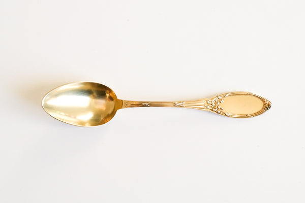 Vermeil Dessert Spoon Set (Set of 12)