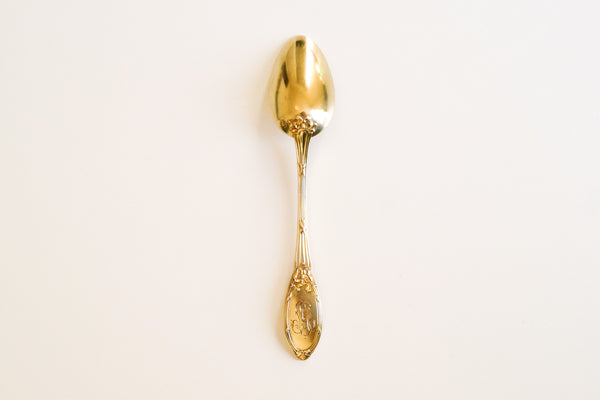 Vermeil Dessert Spoon Set (Set of 12)