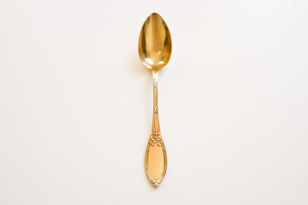Vermeil Dessert Spoon Set (Set of 12)
