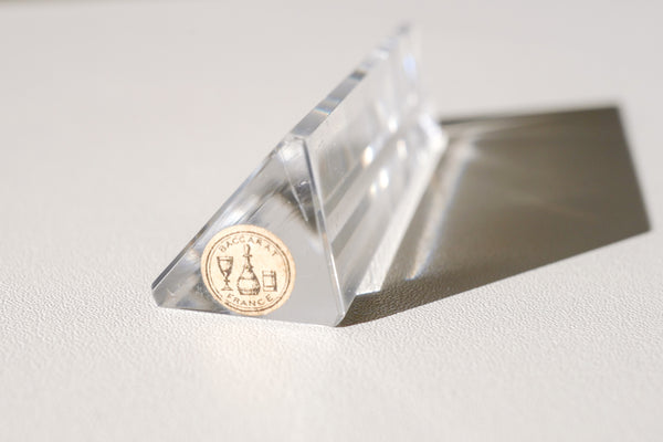 Triangular Crystal Cutlery Rest