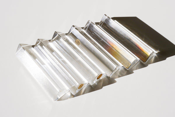 Triangular Crystal Cutlery Rest