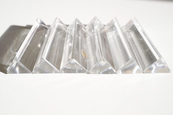 Triangular Crystal Cutlery Rest