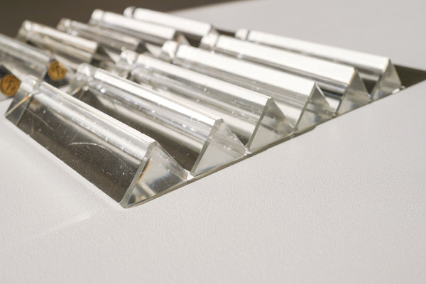 Triangular Crystal Cutlery Rest