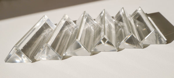 Triangular Crystal Cutlery Rest