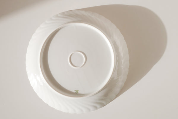 Blue Flowers Serving Bowl