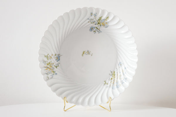 Blue Flowers Serving Bowl