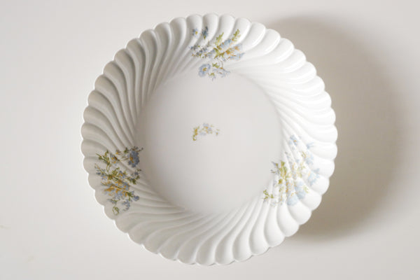 Blue Flowers Serving Bowl