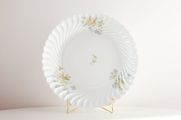 Blue Flowers Serving Bowl