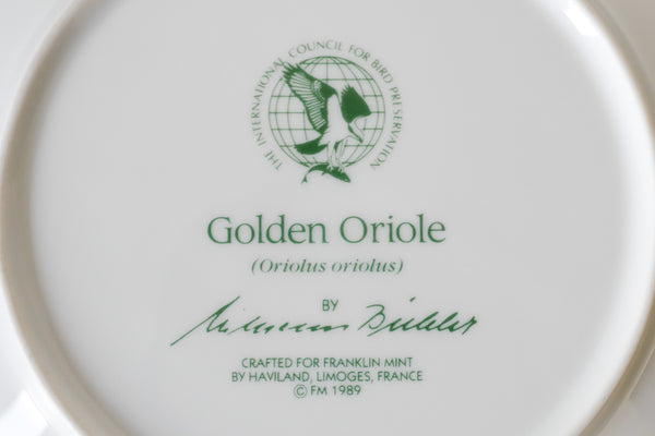 'The Wild Birds of the World' Plate