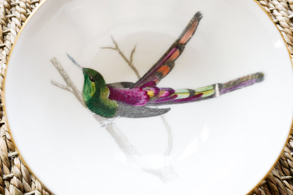 'Les oiseaux de Buffon' Tea Cup & Saucer Set