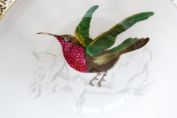 'Les oiseaux de Buffon' Tea Cup & Saucer Set