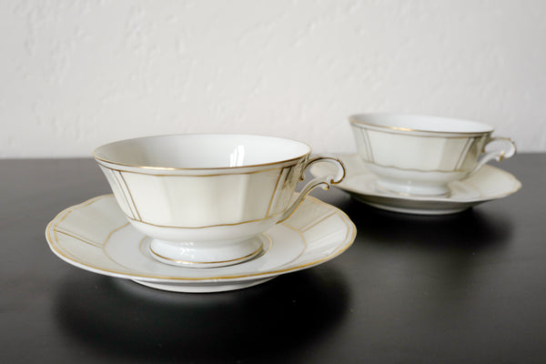 'Les oiseaux de Buffon' Tea Cup & Saucer Set