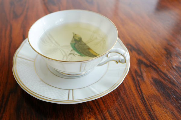 'Les oiseaux de Buffon' Tea Cup & Saucer Set