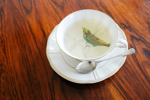 'Les oiseaux de Buffon' Tea Cup & Saucer Set