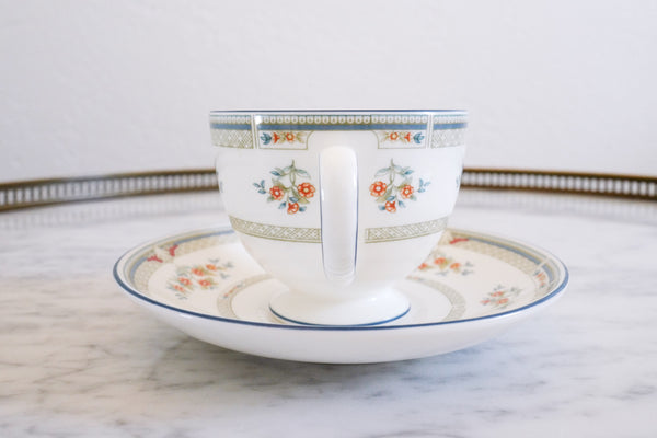 Hampshire Footed Cup & Saucer Set (Set of 2)