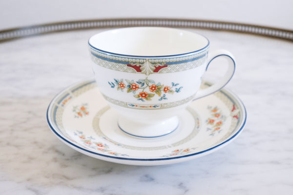 Hampshire Footed Cup & Saucer Set (Set of 2)