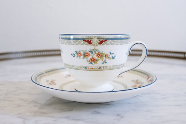 Hampshire Footed Cup & Saucer Set (Set of 2)