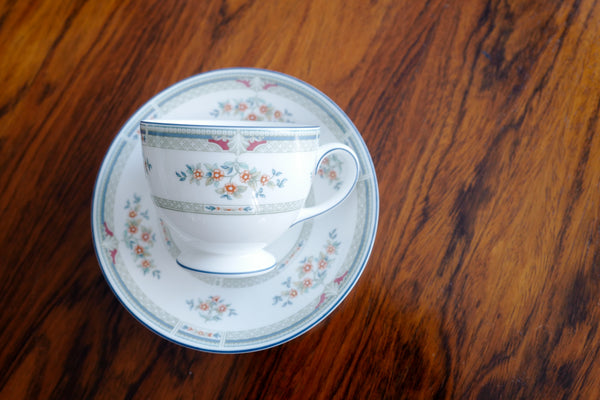 Hampshire Footed Cup & Saucer Set (Set of 2)